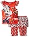 Disney Girls' Minnie Mouse Girl Skegging Set with Skirt Cherry Theme