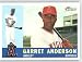 Garret Anderson / Los Angeles Angels - 2009 Topps Heritage Card # 13 - MLB Baseball Trading Card in Screwdown!