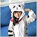 JT-Amigo Kids Unisex Kigurumi Pajamas Onesie Costume, Cat, 6-8 Years (Manufactory Size 115/XL)