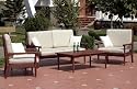 Torino Collection 7pc Indoor/Outdoor Deep Seating Set