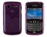 Soft Gel Circles Case for BlackBerry Bold 9700 - Purple