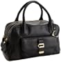 Liz Claiborne Jackie Double Zip Satchel,Black,one size