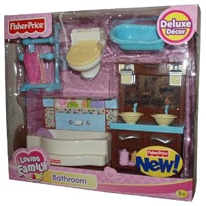 Fisher-Price Loving Family Deluxe Decor Bathroom