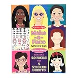 MAKE A FACE STICKER PAD