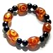 Talisman Good Luck Eye Design Agate Bracelet