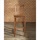 Crosley Furniture Bar Height School House Bar Stool in Classic Cherry Finis ....