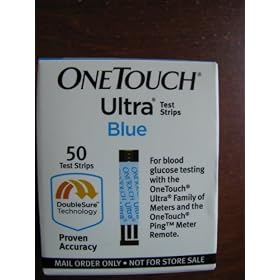 One touch Ultra Blue 50 Count