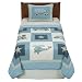 Tiddliwinks Transportation Quilt and Sham Set - Full