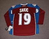 JOE SAKIC Colorado Avalanche REEBOK RBK Premier Home NHL Hockey Jersey, LARGE
