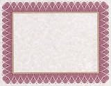 Geographics(R) Blank Certificates, Spiral Red With 25 Gold Seals, Pack Of 25