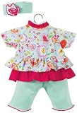 Corolle Mon Premier 12-inch Fashions Turquoise Flowered Set