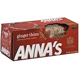 Ginger Thins Cookies - 5.25oz By Anna [Pack of 4]