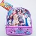 High School Musical 2 Dual Compartment Lunchbox Lunch Bag Cooler Tote - Lavender / Blue - HSM-2