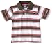 Dingdong . 15120303 Baby - Jungen Babybekleidung/Oberteile/Shirts, Gr. 92 Wei&szlig; (Ringel wei&szlig;/nougat/rot 9933)