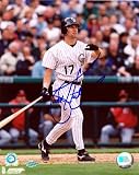 Todd Helton Colorado Rockies - Batting - Autographed 8x10 Photograph