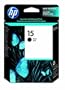 Original HP 15 Black Ink Cartridge in Retail Packaging