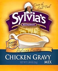 Sylvia's Chicken Gravy Mix, 1.89-Ounce, 12-Count Boxes