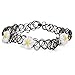 White Flower Tattoo Choker Necklace Retro 80s 90s Style Elastic