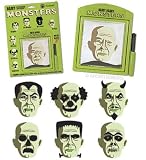 HAIRY SCARY MONSTERS MAGNETIC FACE