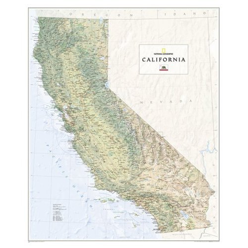 map of california