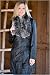Women's Lambskin Jacket with Removable Fox Collar
