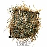 Heuraufe z. Anschrauben f. Natura, Metall, 22 cm - 