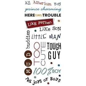 PHR CAFE STKR ALL AMERICAN BOY by Alvin