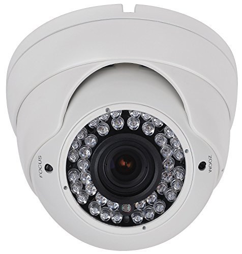 HDViewÂ® 2.4MP HD-AHD 1080P Outdoor HD SONY Sensor Turbo Platinum Dome Camera 2.8-12mm Lens 1080P 42IR, ONLY WORK WITH HD-AHD DVR