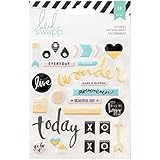 Heidi Swapp 28 Piece Memory Planner Foil Puffy Stickers