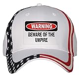 BEWARE OF THE UMPIRE USA Flag Hat / Baseball Cap BEWARE OF THE UMPIRE USA Flag Hat / Baseball Cap
