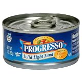 Progresso Solid Light Tuna in Olive Oil, 3-Ounce Cans (Pack of 24)