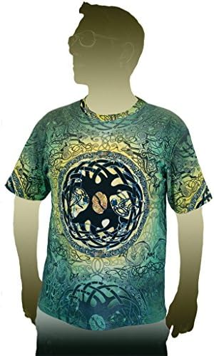 Tree of Life Visionary Art Jen Delyth T-Shirt | Crystal Tara - CT71-91 (Medium)