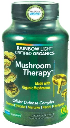 Rainbow Light Mushroom Therapy, 60 Vegetarian Capsules