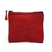 Cotton with Foam Lining Red Coin Purse 