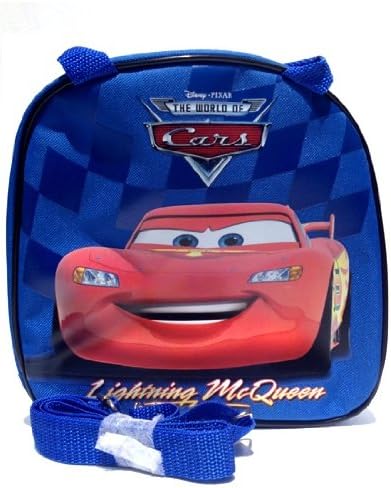 Cars Lunch Bag and Pencil Case Set (Blue) -Gift Set for Boys