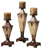 Calhoun Candleholders, Set/3, Uttermost 20420