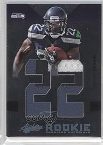 Robert Turbin #2/25 Seattle Seahawks (Football Card) 2012 Absolute Rookie Premiere Materials Jumbo Jersey Number Prime #227