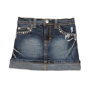 Buy Baby Phat Square Pattern Denim Scooter Skirt (Sizes 12M  24M)