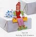 Paper Magic 3-Dimensional Holiday Gift Greeters - Santa's Elf - Set of 5 Gift Tags