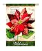 Garden Flag Bin Poinsettia
