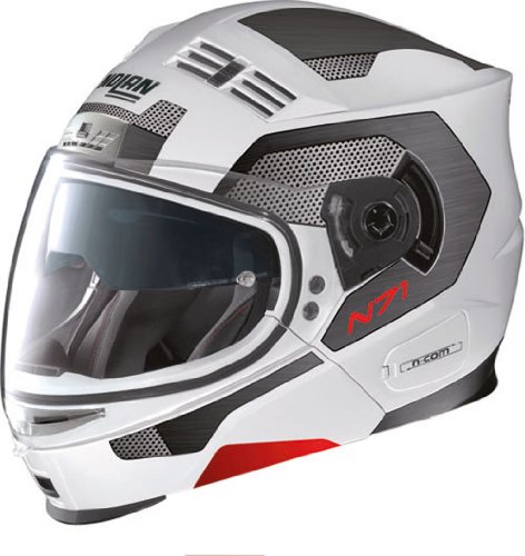 Nolan N71 S2 matt/wei&szlig;-rot L Preisvergleich