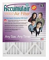 14x18x1 (Actual Size) Accumulair Diamond Filter (MERV 13) (2 Pack)