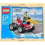 LEGO City Exclusive Mini Figure Set #30010 Fire Chief Bagged