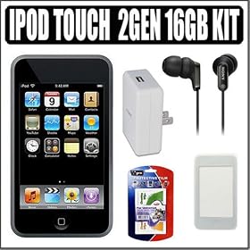 Apple iPod touch 16GB (2nd Generation) w/ Accessory Bundle