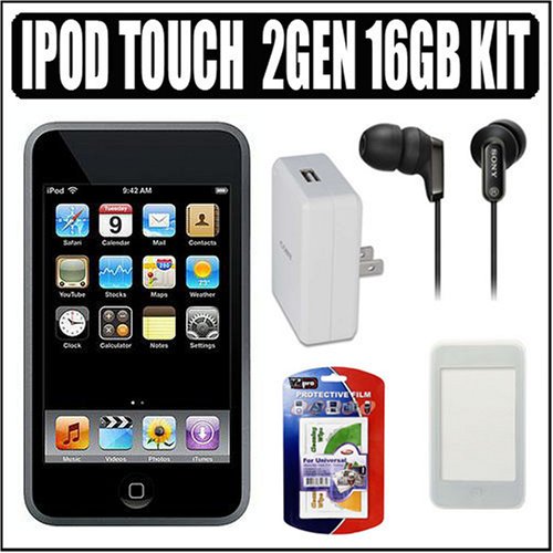 Apple iPod touch 16GB (2nd Generation) w/ Accessory Bundle