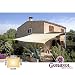 Corasol Premium Sonnensegel, 3,5x4,5m, rechteckig, sandbeige
