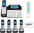 VTech DS6151 2-Line Expandable Cordless Phone with Digital Answering System and Caller ID with Extra Handset Bundle and $10 Focus Gift Card