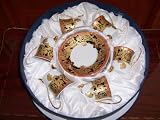 Fine Porcelain 12 Pc Butterfly Themed Espresso Set