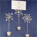 Placecard Holders SnowFlake Design (30 per order) Wedding Favors