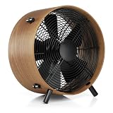 OTTO Adjustable Industrial Fan (wood) (14.8"H x 13.7"W x 7.2"D)